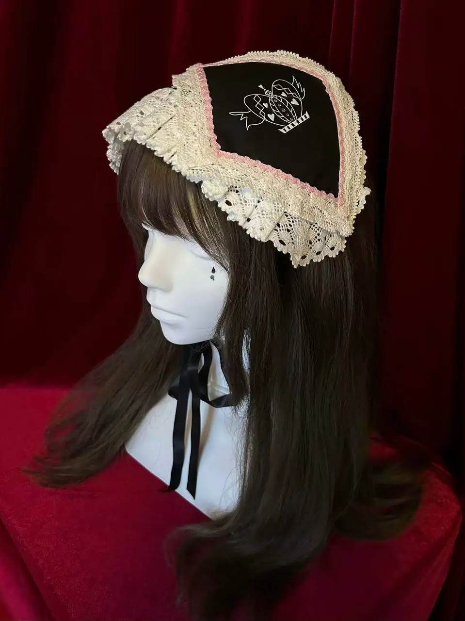 Poodle Poker Kerchief Headdress